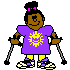 Child with Crutches